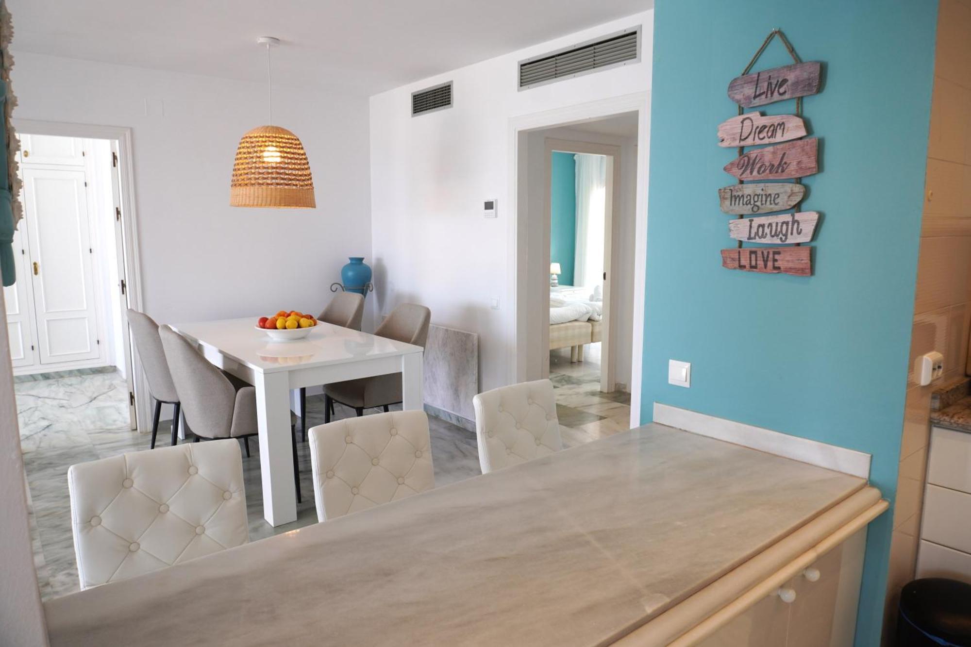Beach View Playa Del Moral Estepona Bagian luar foto