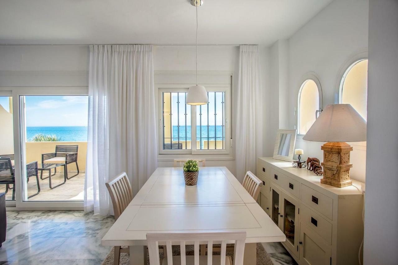 Beach View Playa Del Moral Estepona Bagian luar foto