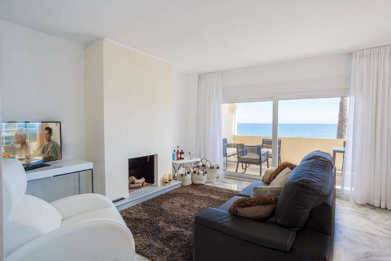 Beach View Playa Del Moral Estepona Bagian luar foto