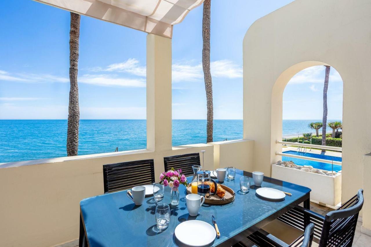 Beach View Playa Del Moral Estepona Bagian luar foto